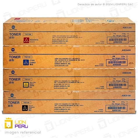 Tn Tn Toner Konica Minolta Pack Completo