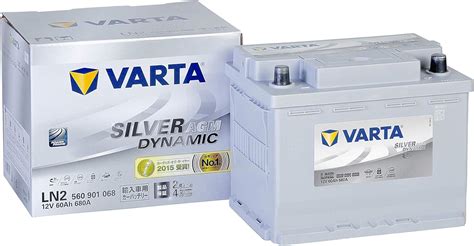 VARTA Silver Dynamic AGM D52 12V 60Ah 680A / EN : Amazon.co.uk ...