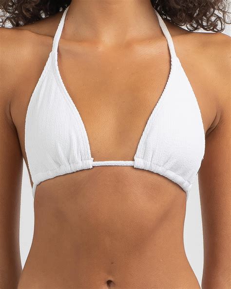 Sunrays Elongated Triangle Bikini Top