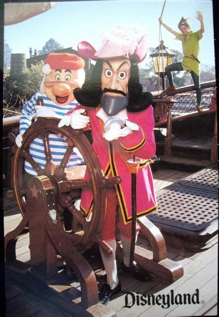 Vintage Captain Hook Smee Captain Hook Vintage Disney Disneyland