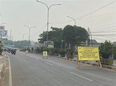 Rehabilitasi Flyover Cibodas Kota Tangerang Dimulai Warga Diimbau