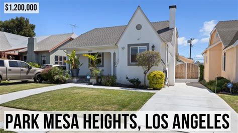 Park Mesa Heights Home For Sale Near Windsor Hills And Ladera Heights