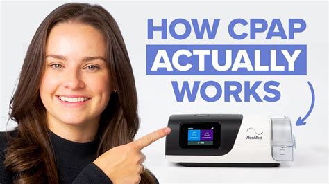 How Does A Cpap Machine Work Youtube