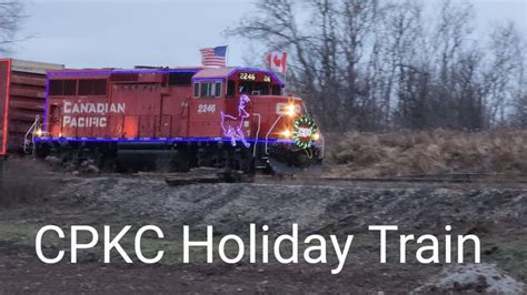 Cpkc Holiday Train Cpkc H November Youtube