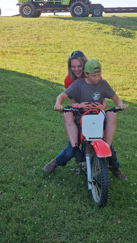 My Son S 1st Ride With A Hot Girl LOl Marissa Gee You Look So Cute He Still Wants To Trade You