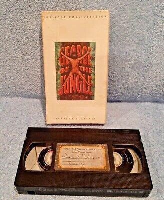 Disney George Of The Jungle Vhs Video Promo Screener New Sealed Tape