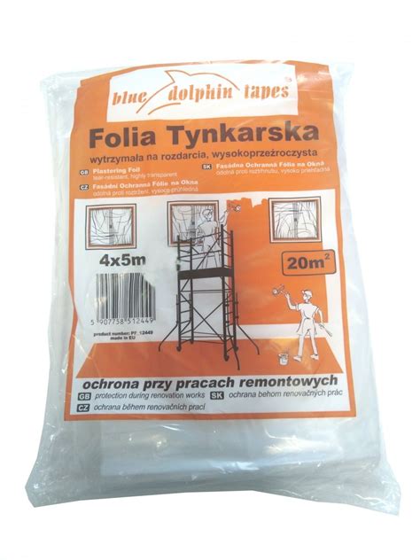 Folia Malarska Tynkarska X M Blue Dolphin Metal Tech