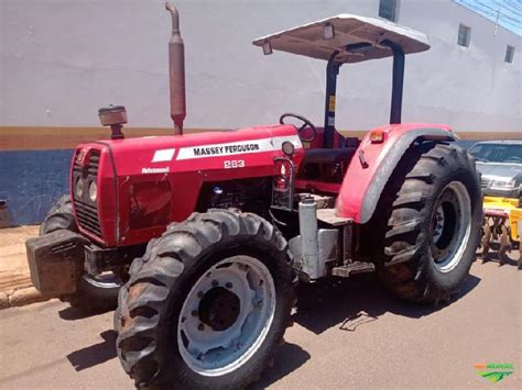 Trator massey ferguson 283 advanced 4x4 ano 07 em Sertãozinho Pb