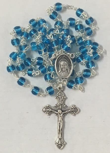 ROSARY – MARY MACKILLOP BLUE - Di Marco International