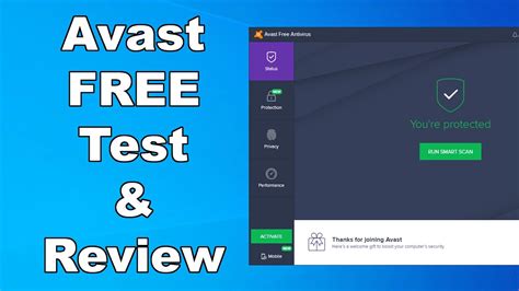 Avast Free Antivirus Test Review Antivirus Security Review