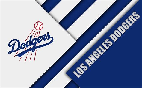 Los Angeles Dodgers, Logo, MLB, Baseball wallpaper - Coolwallpapers.me!