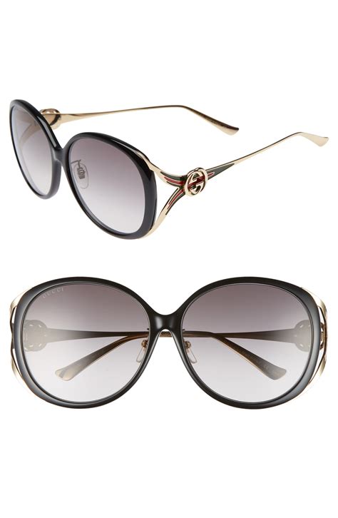 Gucci 60mm Round Sunglasses Nordstrom