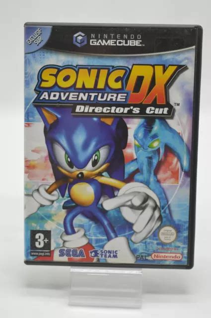 Jeu Game Boite Vide Sonic Adventure Dx Console Nintendo Gamecube Gc Pal