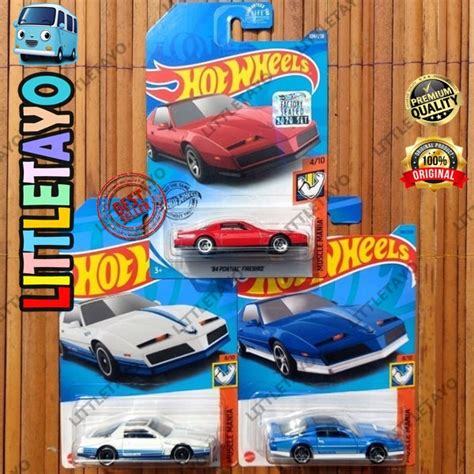 Jual HOTWHEELS 84 PONTIAC FIREBIRD 2019 MERAH 2023 BIRU PUTIH FACTORY