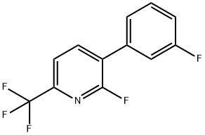 2 Fluoro 3 3 Fluorophenyl 6 Trifluoromethyl Pyridine 1214355 72 2