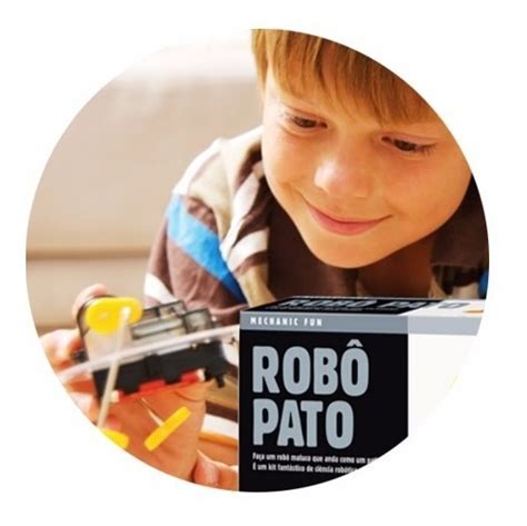 Robô Pato Motorizado Educativo Robótica P Iniciantes Frete grátis