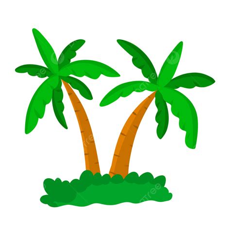 Coconut Tree PNG Picture, Two Coconut Tree, Coconut, Tree, Coconut Tree ...