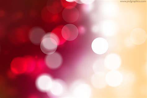 Christmas bokeh background - PSDgraphics