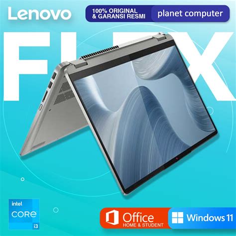 Jual Lenovo Ideapad Flex 5i 14iau7 Core I3 1215u Ram 8gb Ssd 512gb Win