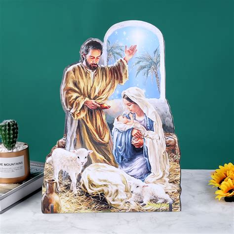 outdoor christmas nativity set