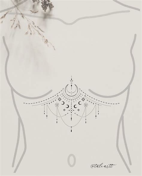 underboob tattoo design fine  flash  tali  ink factory