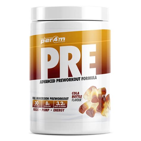 Per4m Cola Bottle Pre Workout Stim Per4m Nutrition