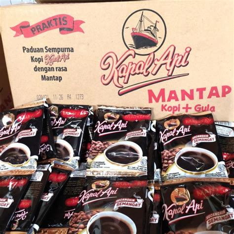 Jual Kapal Api Mantap Renceng 25g X 12 Sachet Shopee Indonesia