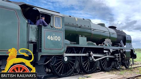 Royal Scot 46100 Yorkshire Coast Express Scarborough Youtube