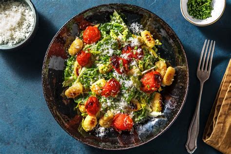 Caesar Salat Mit Gebratenen Gnocchi Rezept HelloFresh