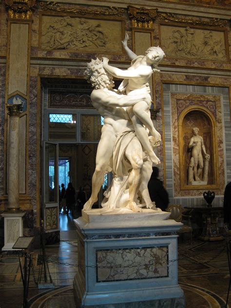 Hades And Persephone Bernini Galleria Borghese Rome Italy Hades