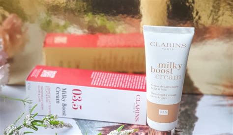 Pour unifier et corriger le teint : Milky Boost Cream Clarins