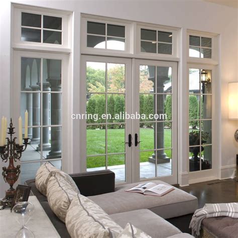 Lingyin modern UPVC doors and windows grill design with reflective ...