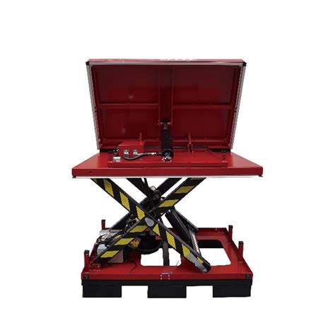 Heavy-Duty Electric Hydraulic Tilt Lift Tables - China Lift Table and ...