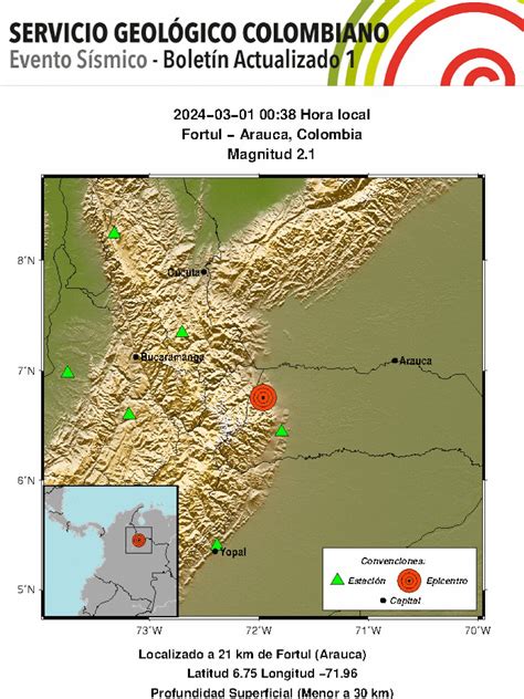 Temblor En Colombia Hoy Último Sismo Reportado El Viernes 1 De Marzo Por El Sgc Infobae