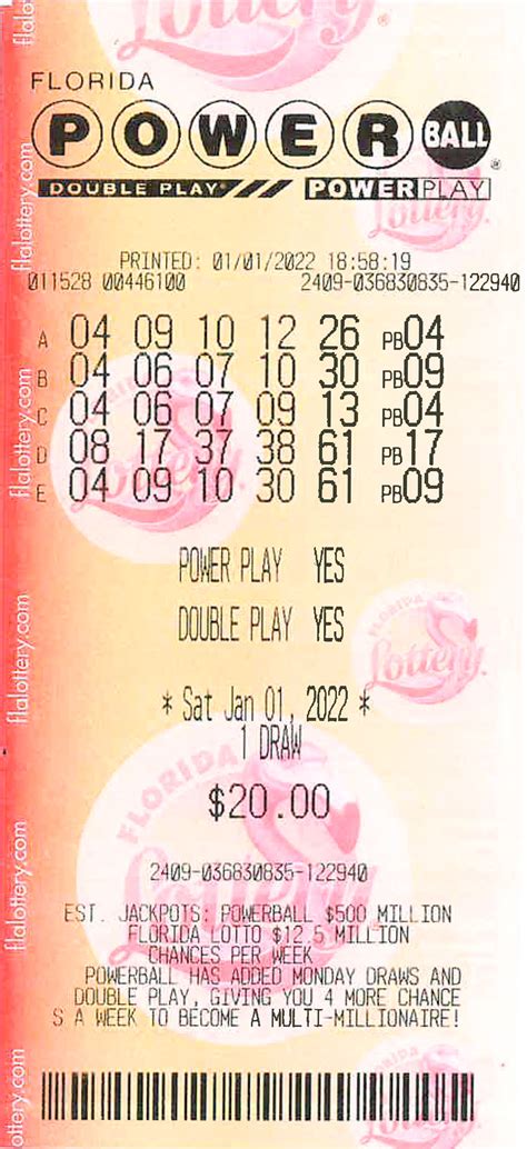 Florida Lottery on Twitter: "💵🥳 Introducing Florida’s first POWERBALL with DOUBLE PLAY winner! 💚 ...