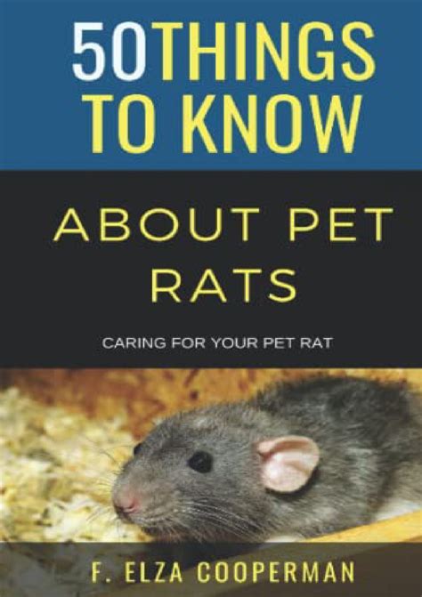 [DOWNLOAD] 50 Things to Know About Pet Rats: Caring for Your Pet Rat