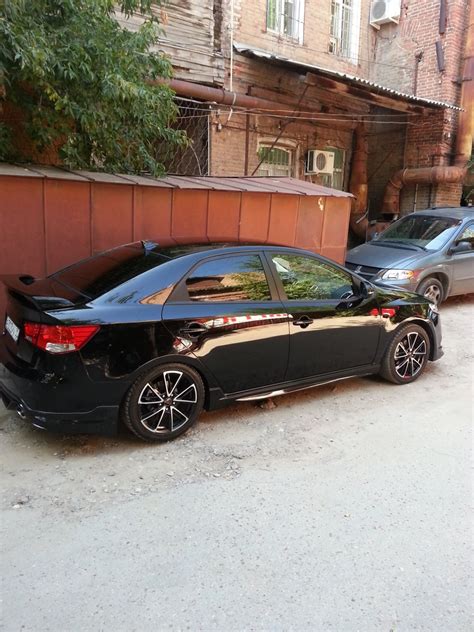 Продам заднюю накладку на бампер — KIA Cerato (2G), 2012 года | тюнинг ...