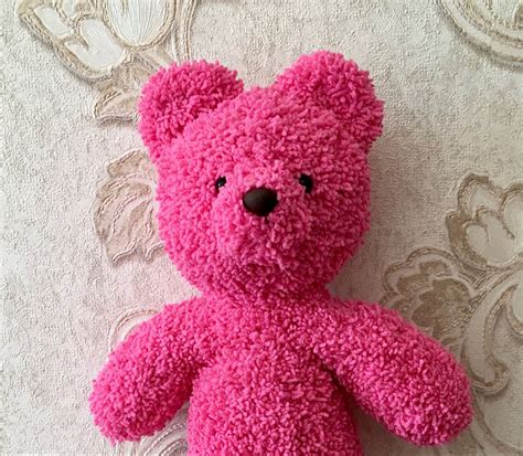 розовый мишка.завершён | Teddy bear, Teddy, Animals