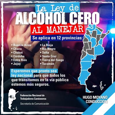 Obra Social Conductores Camioneros Ley De Alcohol Cero Al Manejar