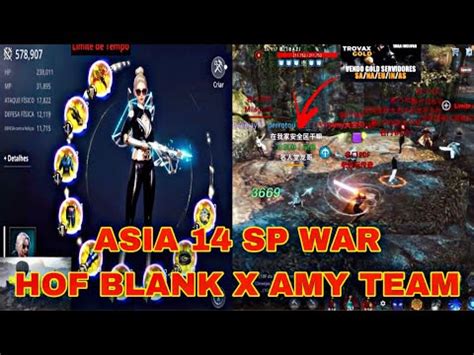 MIR4 ASIA 14 UNLI SP WAR TEAM HOF BLANK VS TEAM AMY UNSTOPPABLE TOP