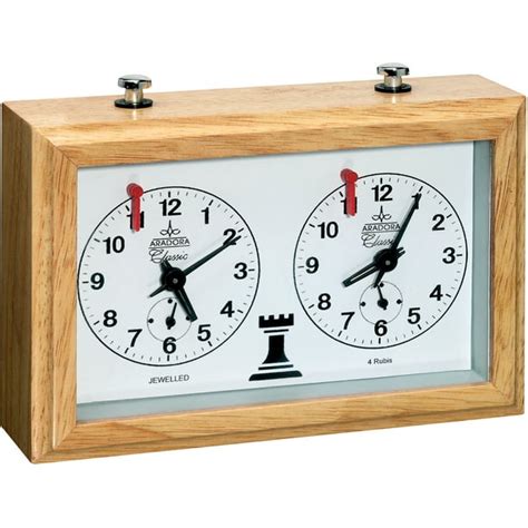 Classic Game Collection Chess Clock Tournament Style