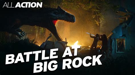 Battle At Big Rock Jurassic World Short Film All Action Youtube