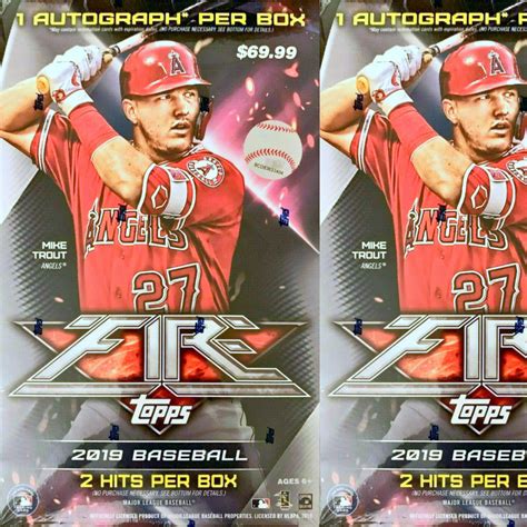 Topps Fire Baseball Checklist Set Info Boxes Reviews Date