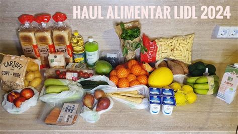 Cumparaturi Alimentare Lidl Cu Preturi Afisate 10 Ianuarie 2024 Haul