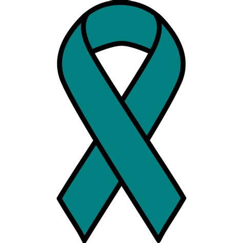 Ovarian cancer Ribbon | Free SVG