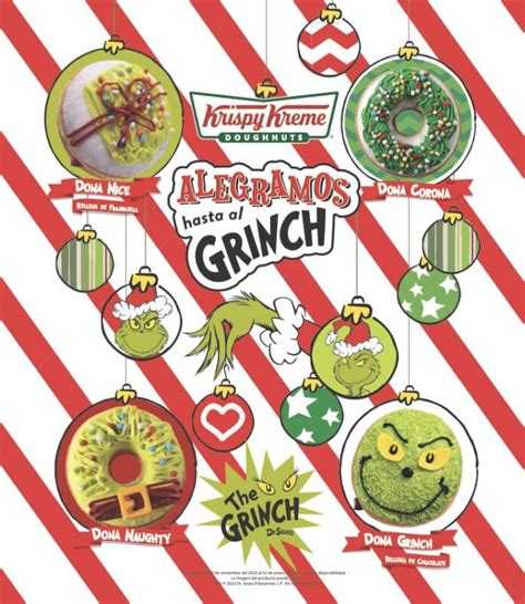 Krispy Kreme alegrará hasta al Grinch esta Navidad con sus mejores