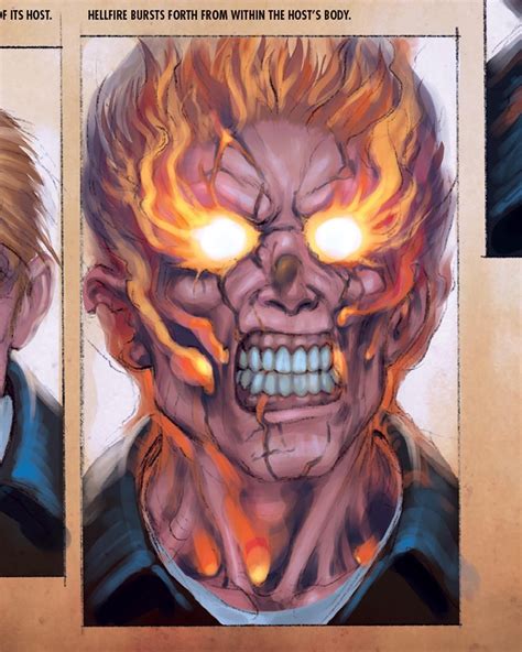 The Four Stages Of Ghost Riders Transformation Rmarvel