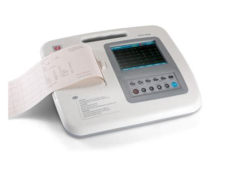 Купить электрокардиограф ECG-1106L 6-канальный (с цветным, сенсорным ЖК ...