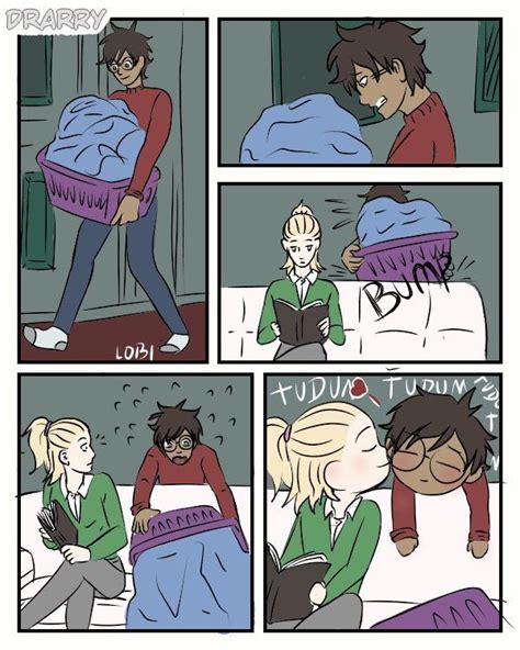 Pin By Emily Margaret On Drarry Harry Potter Funny Harry Potter Comics Gay Harry Potter