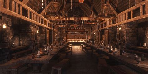 Artstation Unity 5 The Tavern Jeryce Dianingana Tavern Fantasy